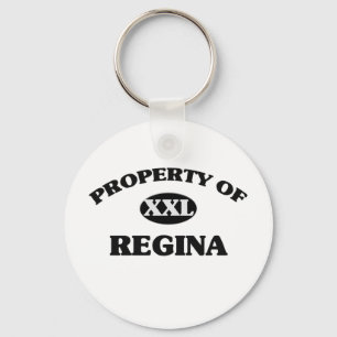Property of REGINA Keychain