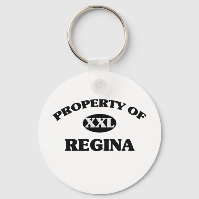 Property of REGINA Keychain (Front)
