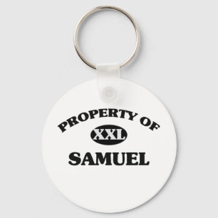 Property of SAMUEL Keychain