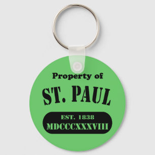 Property of St. Paul Keychain