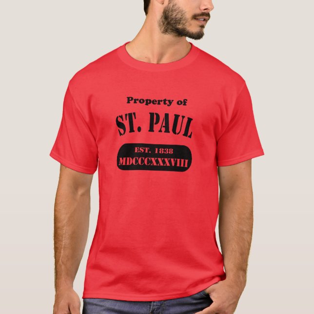Property of St. Paul T-Shirt (Front)