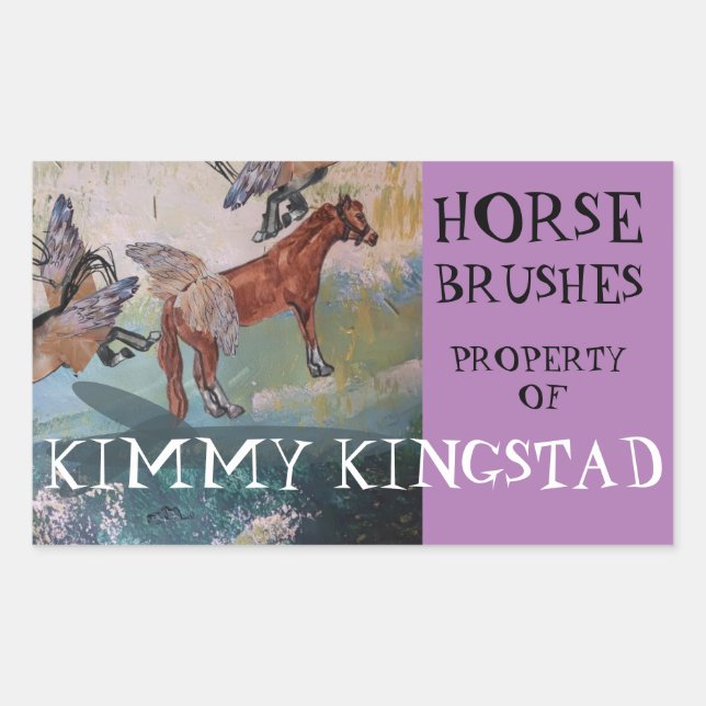 PROPERTY OF STICKER (Front)