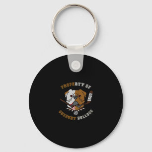 Property Of Sudbury Bulldog Hockey For Men Women Keychain