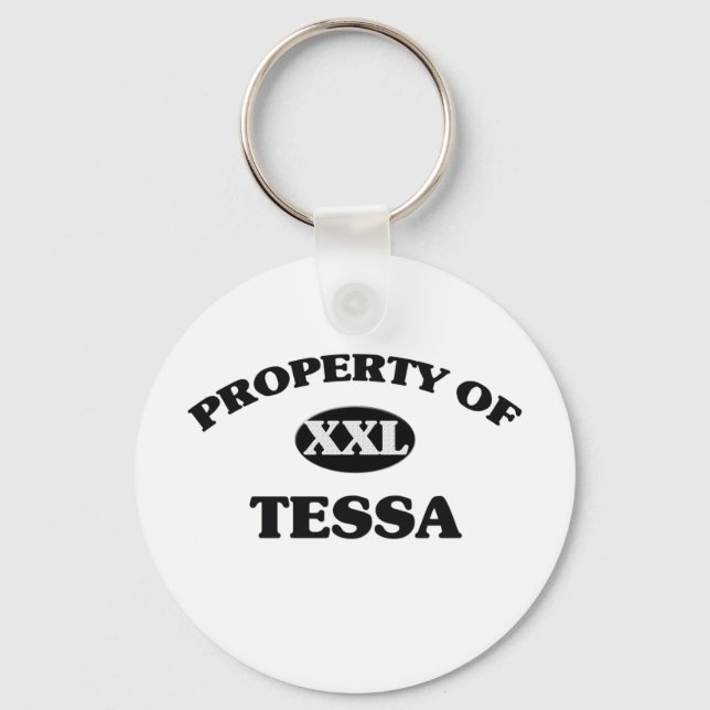 Property of TESSA Keychain (Front)