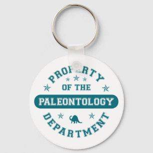 Property of the Paleontology Department Keychain