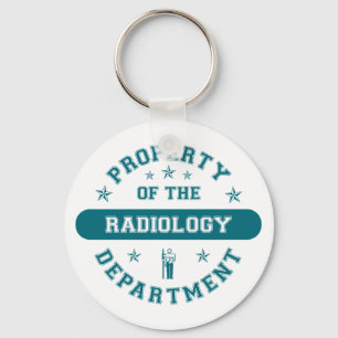 Property of the Radiology Department Keychain