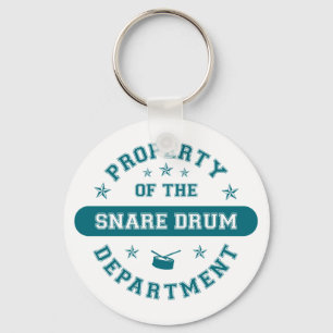 Property of the Snare Drum Department Keychain
