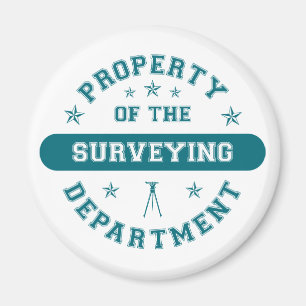 Property of the Surveying Department Magnet