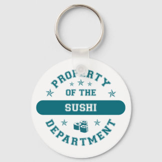 Property of the Sushi Department Keychain