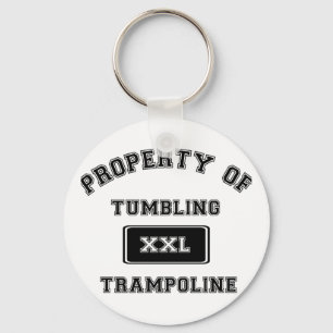 Property of Tumbling Trampoline Keychain