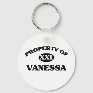 Property of VANESSA Keychain