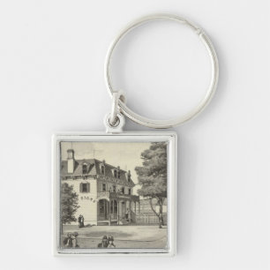 Property of Wm V Reid, Villa Park, NJ Keychain