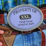 Property of XXL Your Name Belt Buckle<br><div class="desc">Looking to own a trendy property of XXL Department? You can personalize the template or make any desired changes by clicking "Personalize This Template" or "Edit".</div>