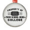 Property of Your School or College Personalized