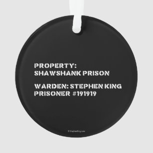 Property: Shawshank Prison Ornament