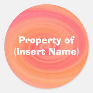 Property Sticker - Customized