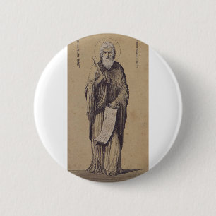 Prophet Elijah Father of Carmelites 2 Inch Round Button