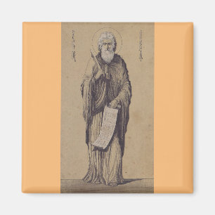 Prophet Elijah Father of Carmelites Magnet