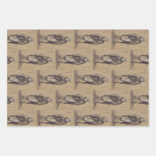 Prophet Elijah Father of Carmelites Wrapping Paper Sheet