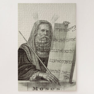 Prophet Moses with the Tablets of the Law Jigsaw Puzzle