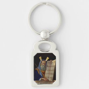 Prophet Moses with the Tablets of the Law Keychain