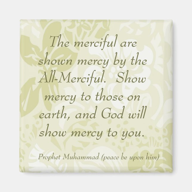 Prophet Muhammad Sayings Fridge Magnets (Front)