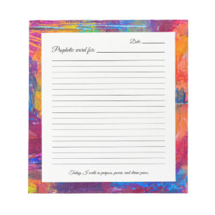 Prophetic Word Notepad