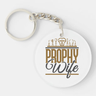 Prophy Wife Dental Hygienist Hygiene RDH Keychain