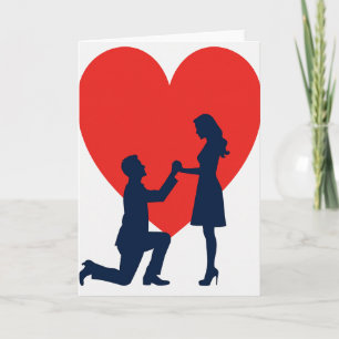 Proposal Love Red Foil Card