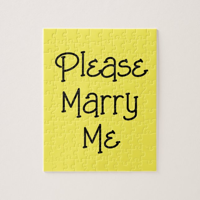 Proposal Surprise  Jigsaw Puzzle (Vertical)