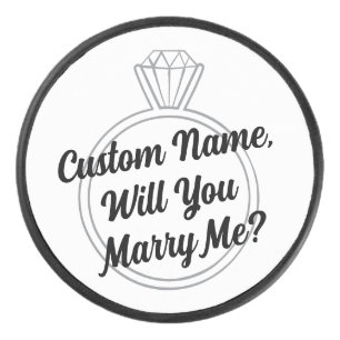 Proposition de rondelle de hockey personnalisée po
