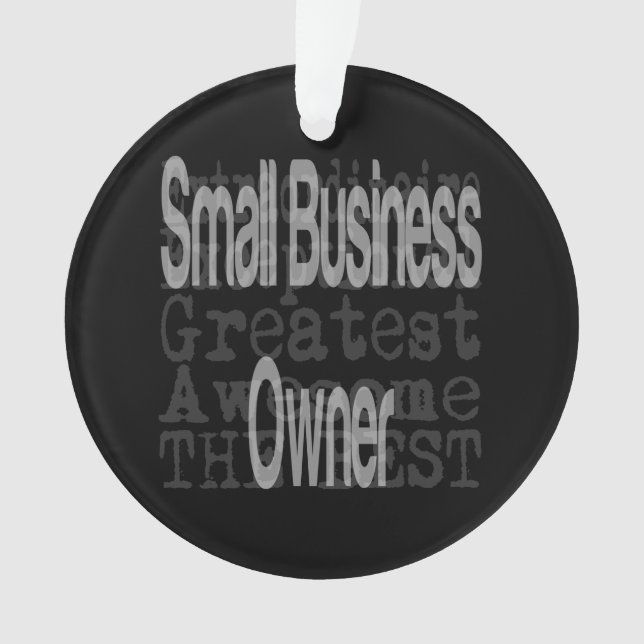 Propriétaire d'une petite entreprise Extraordinair (devant)