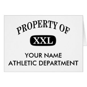 Propriété de XXL Votre nom