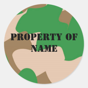 Propriété du Étiquette de nom
