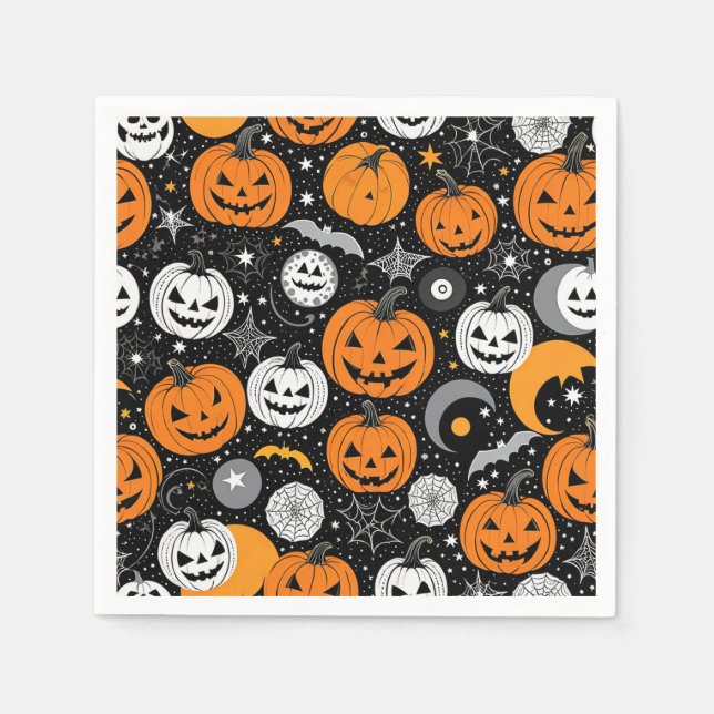 Props to enjoy Halloween festival day Napkin (Front)