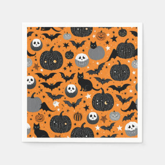 Props to enjoy Halloween festival day Napkin
