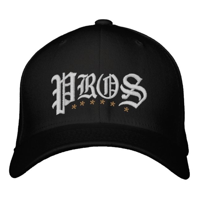 Pros 2.0 Casquette de baseball brodé de golf (Devant)