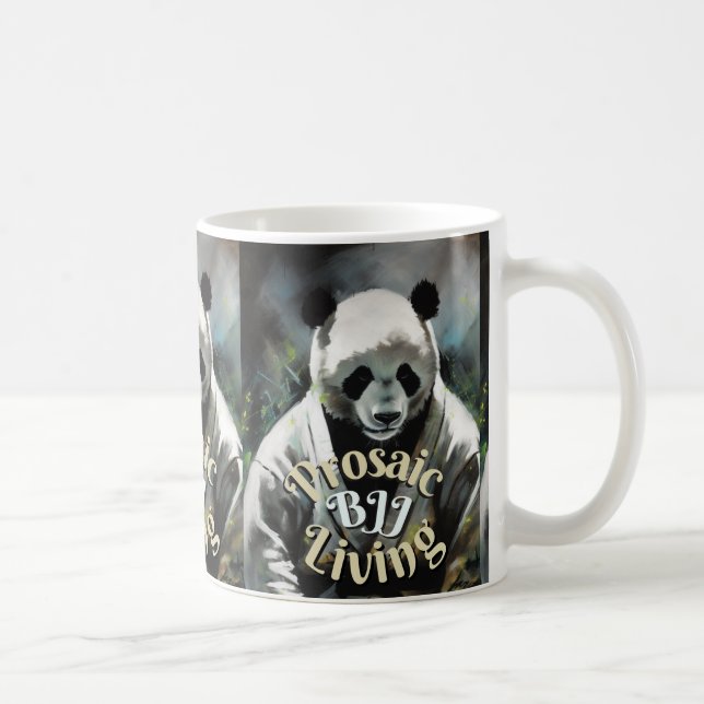 Prosaic Living BJJ Panda Coffee Mug (Right)