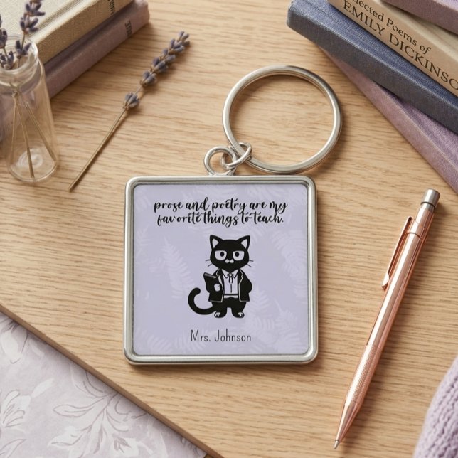 Prose And Poetry Favourite Things To Teach Design Keychain (Creator Uploaded)