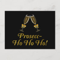 Prosecc-Ho Ho Ho! Funny Prosecco Christmas Party