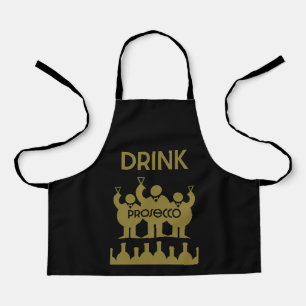 Prosecco Wine Drinkers Apron