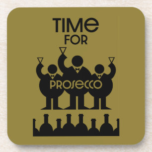Prosecco Wine Drinkers Coaster