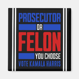 Prosecutor or Felon  Magnet