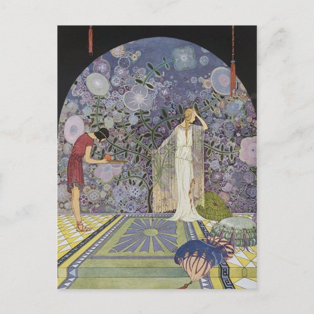 Proserpina in Pluto's Palace Postcard (Front)