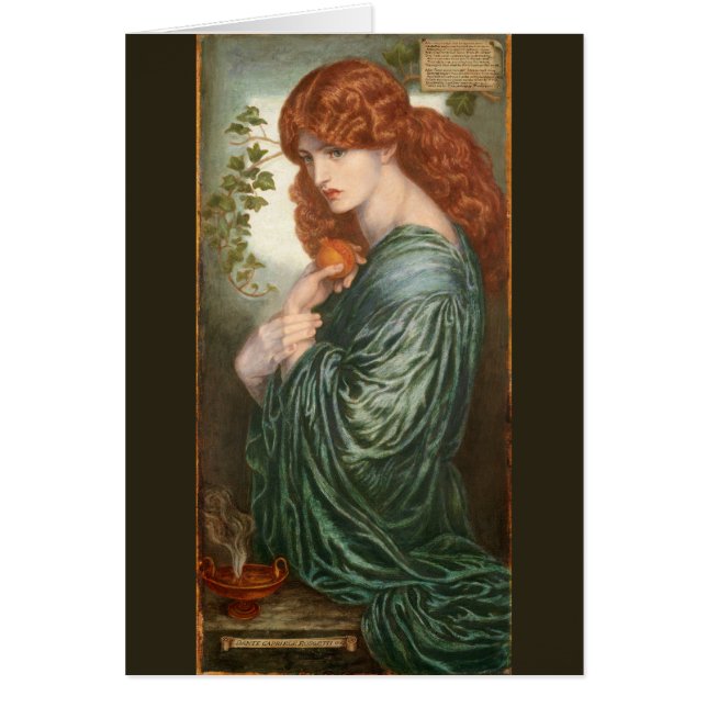 Proserpine by Dante Gabriel Rossetti (Front)