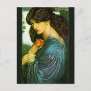 Proserpine by Dante Gabriel Rossetti Postcard