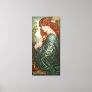 Proserpine Dante Gabriel Rossetti Canvas Print