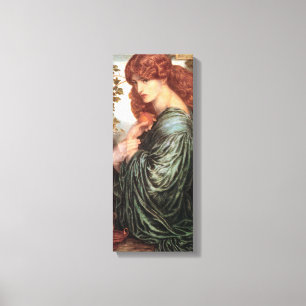 Proserpine Pre Raphaelite Woman Canvas Print