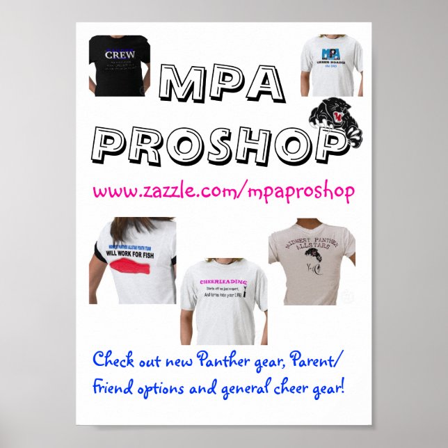 PROSHSHOP POSTER (Devant)