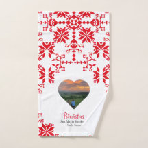 Prosop de maini pentru parastas